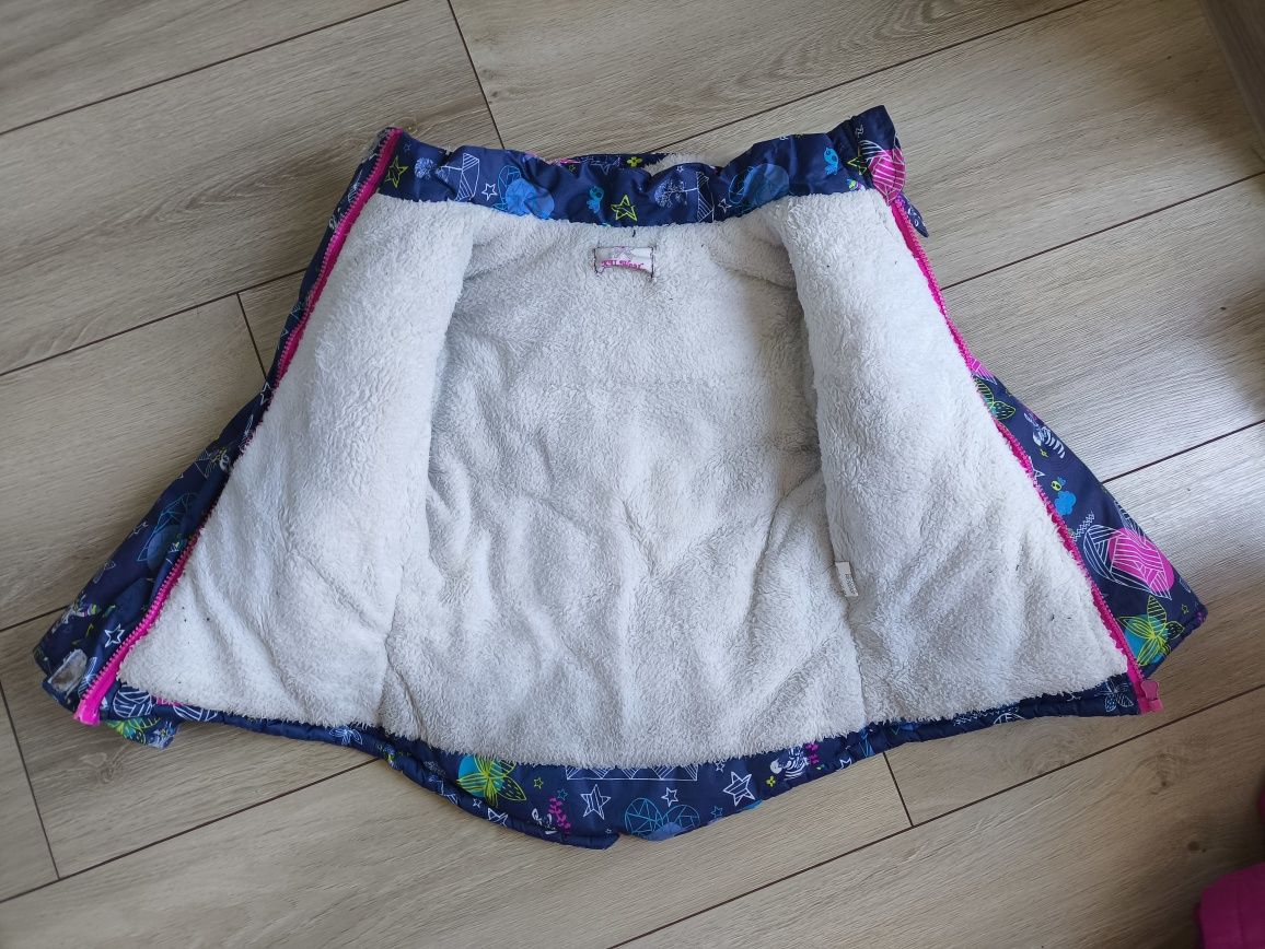 XU Wear Vogue Fasionable, kurtka zimowa, ocieplana r 5 lat, 110cm