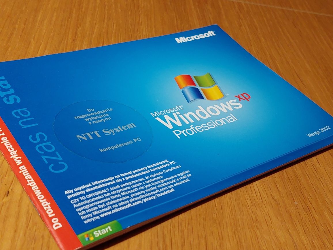 Microsoft Windows XP - Książeczka