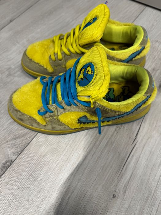 Кросівки Nike SB Dunk Low Grateful Dead Bears Yellow