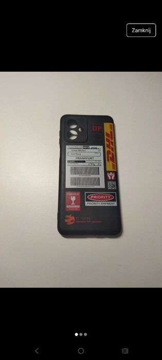 Etui  DHL do Motorola g54 stan bardzo dobry