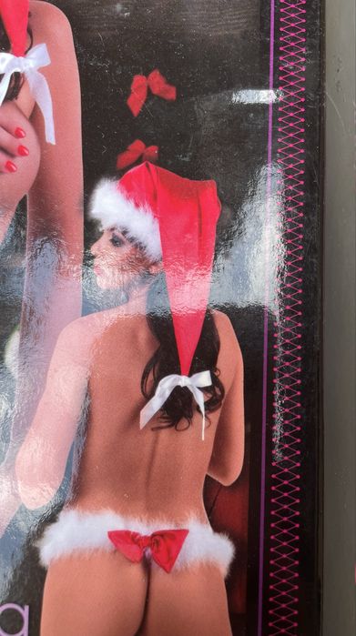 Bielizna erotyczna roz.S/M Mikołajka zmysłowa sexy