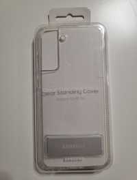 Oryginalne Clear standing cover Samsung s21 fe 5g etui case