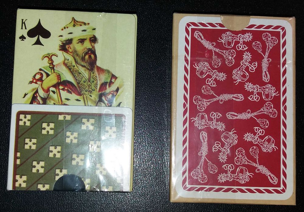 2 baralhos de cartas Fournier - inviolados