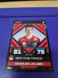 Charles Leclerc F1 topps Turbo Attack