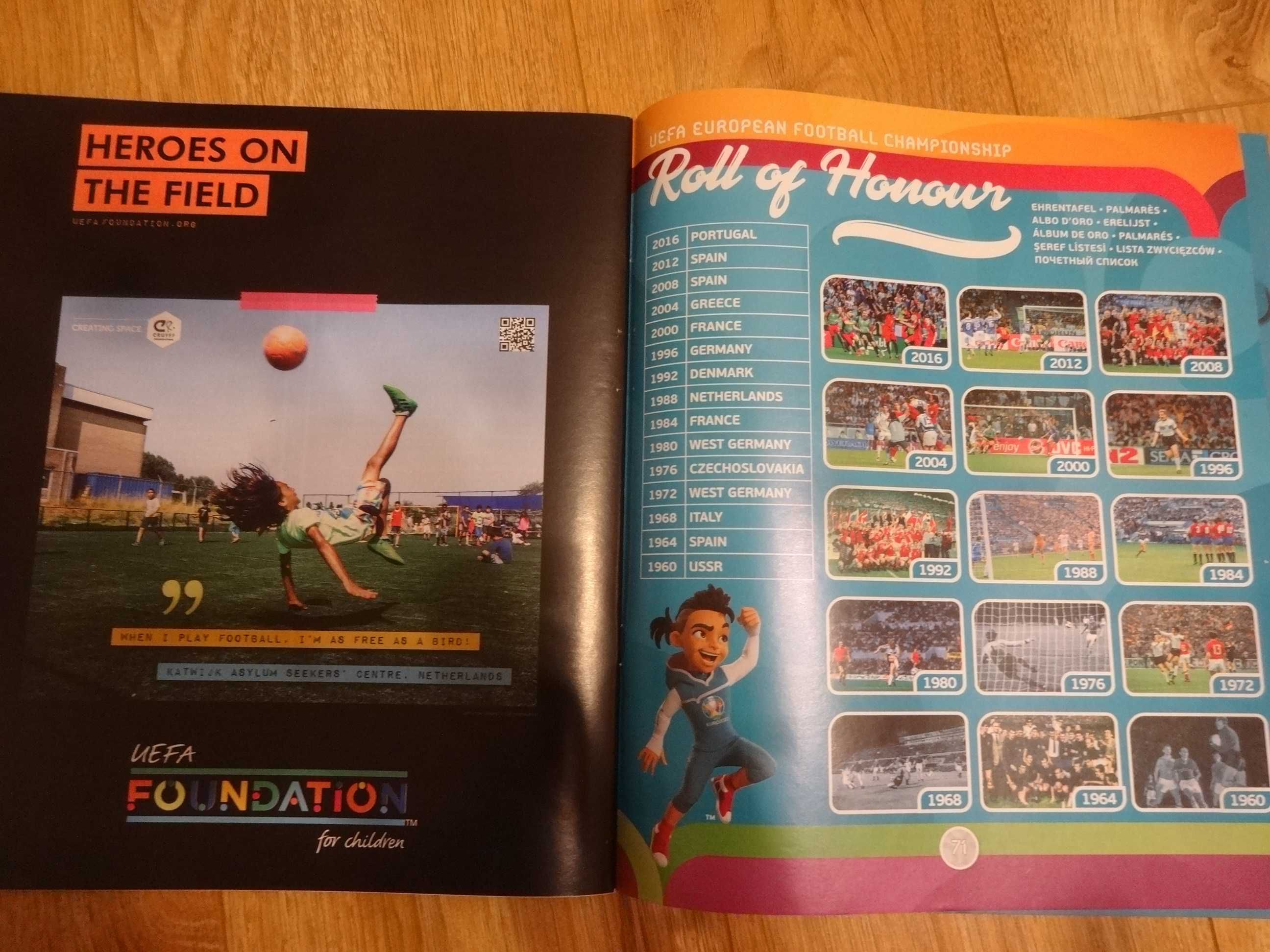 Panini Euro 2020 nie Tournament Album Pusty Naklejki Preview Niemcy