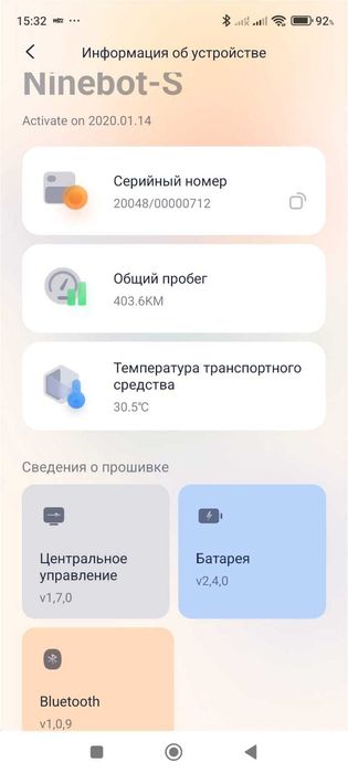 Гіроскутер Segway Ninebot S / mini оригінал