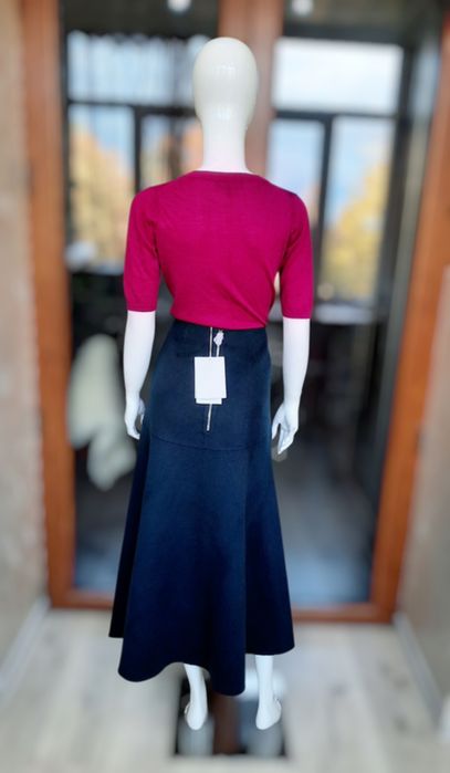 Cos новая шерстяная юбка А-силуэта