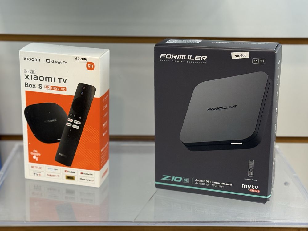 Box Android - Formuler e MI Box