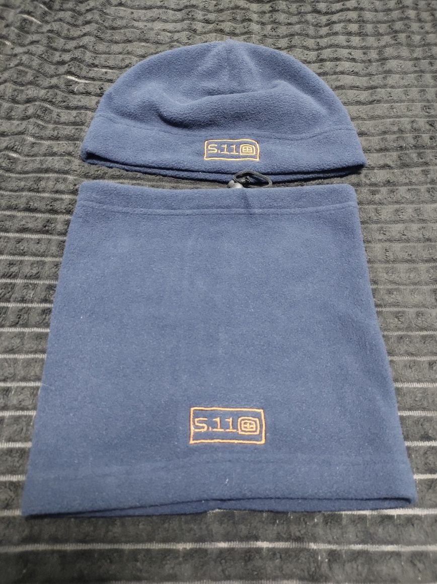 Zestaw polarowy czapka plus komin Unisex