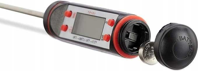Termometr KUCHENNY SZPILKOWY Elektroniczny LCD CYFROWY do 300°C Super