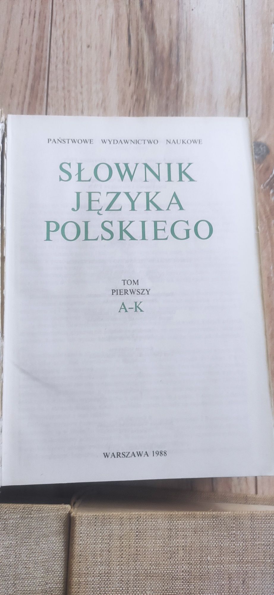 PWN Słownik Języka Polskiego (III  Tomy)