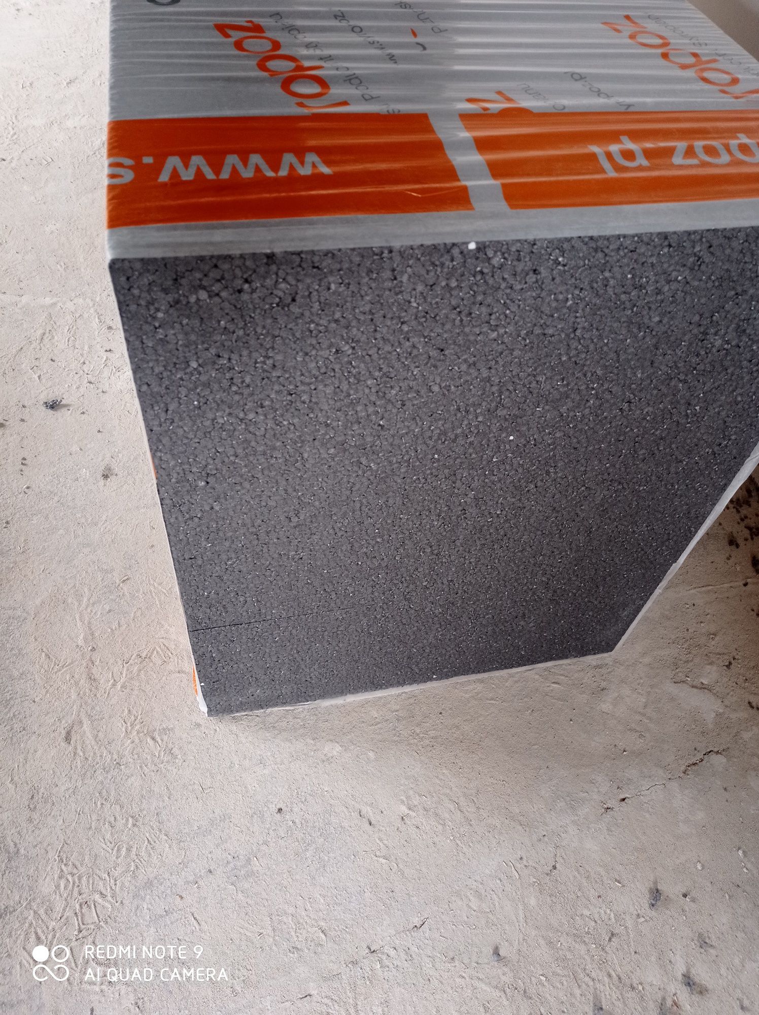 Styropian grafitowy super lambda 033 grubość 20cm