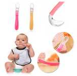 Colheres Silicone Bebé 1a Papa/Sopa