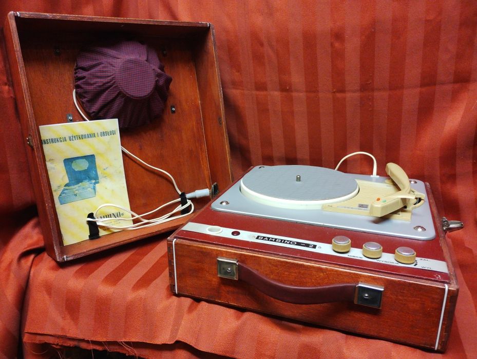 Bambino  ,polski gramofon