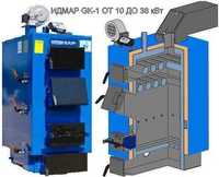 Идмар ЖK-1-90 кВт котел твердотопливный длительного горения