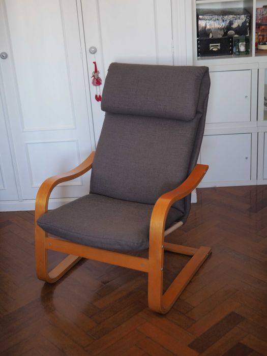 Poltrona  confortável restaurada