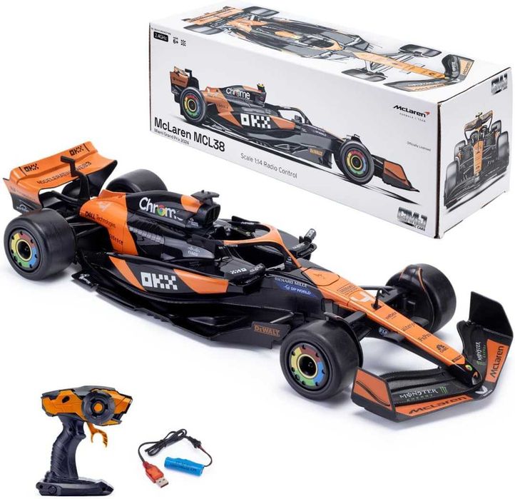 Model zdalnie sterowany McLaren F1 RC Car MCL38 1:14 CMJ