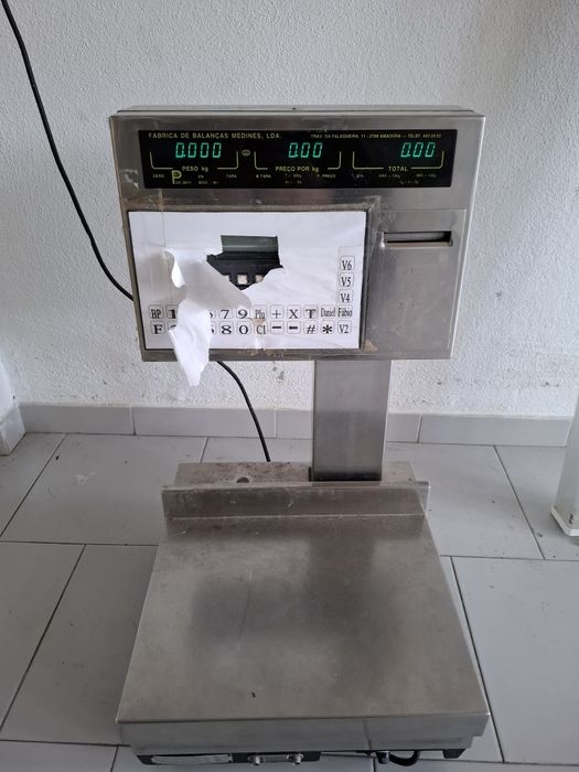 Balança medinas a funcionar