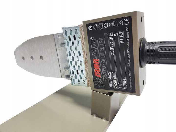 ZGRZEWARKA DO RUR PCV 800W 7 matryc 20-63mm 1519