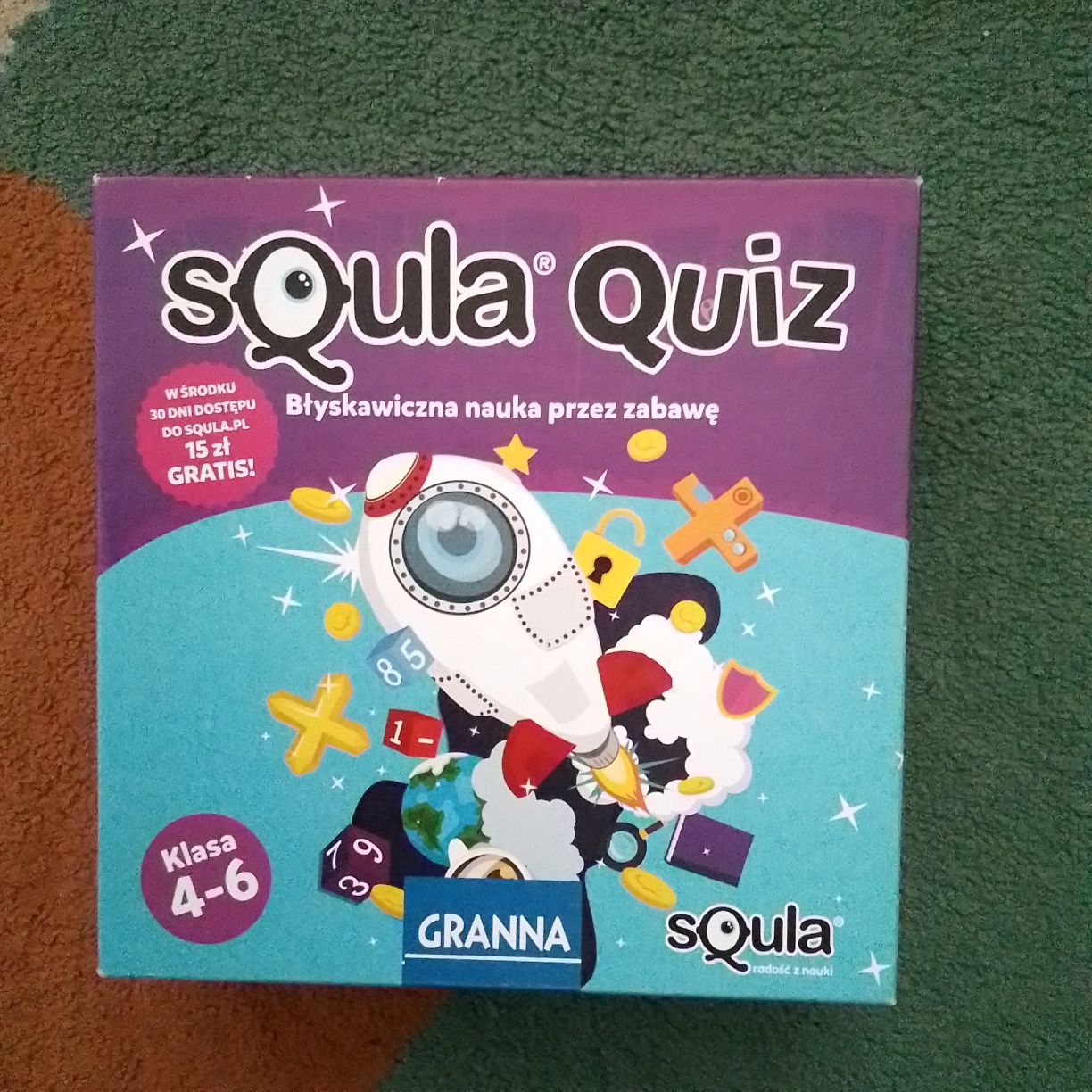 Gra edukacyjna Squla Quiz klasa 4-6
