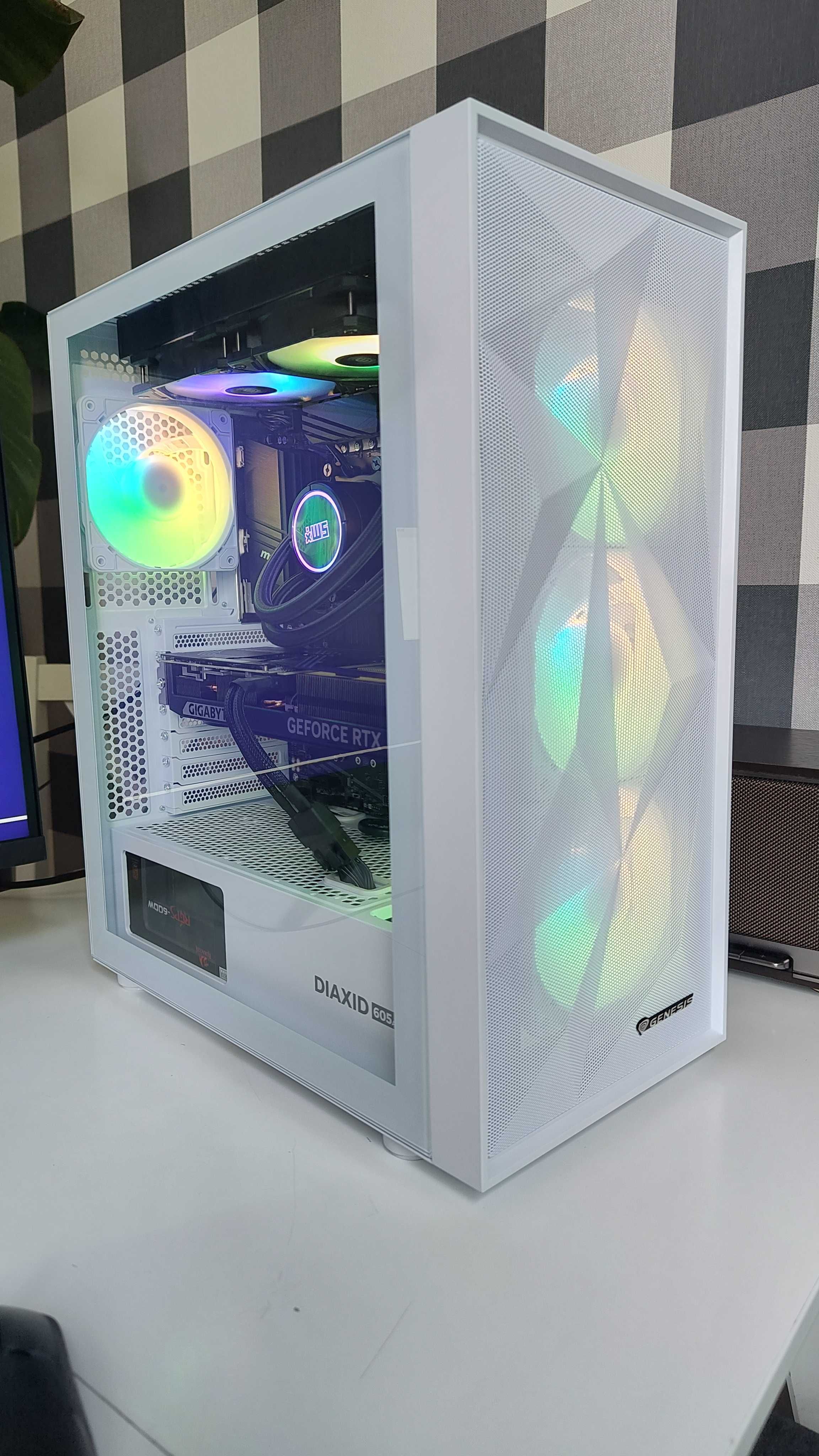 Komputer stacjonarny rtx 5070  - opcja z monitorem mysza i klawiatura