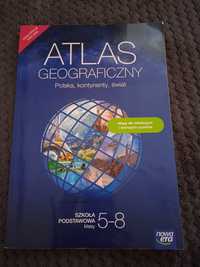 Atlas geograficzny Nowa era Szkoła podstawowa 5-8