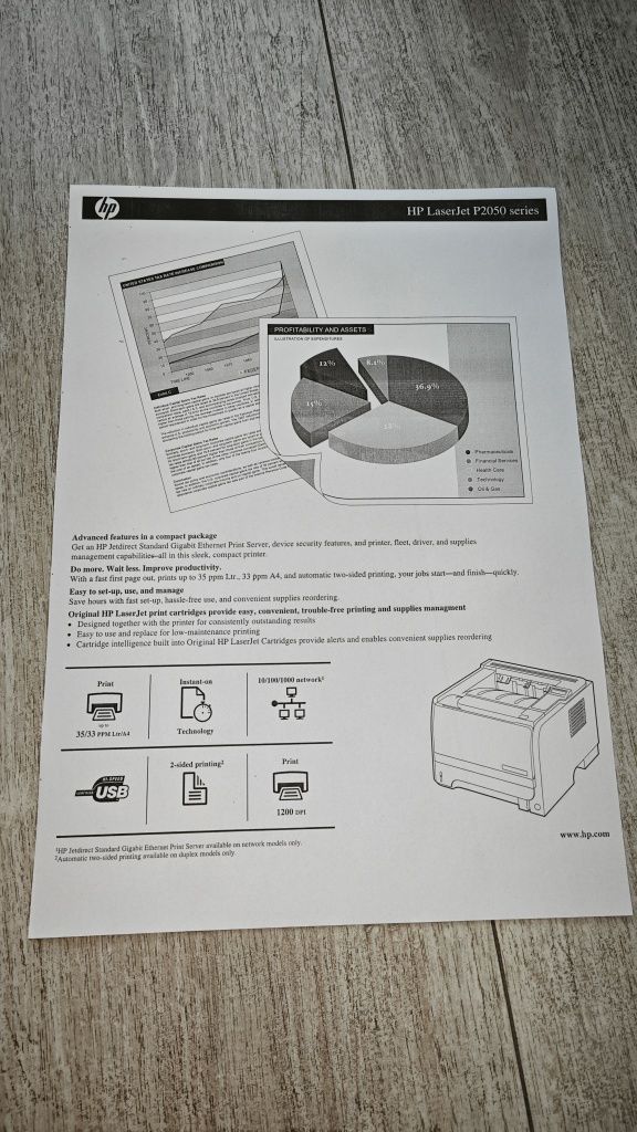 Drukarka lserowa HP LaserJet P2055d