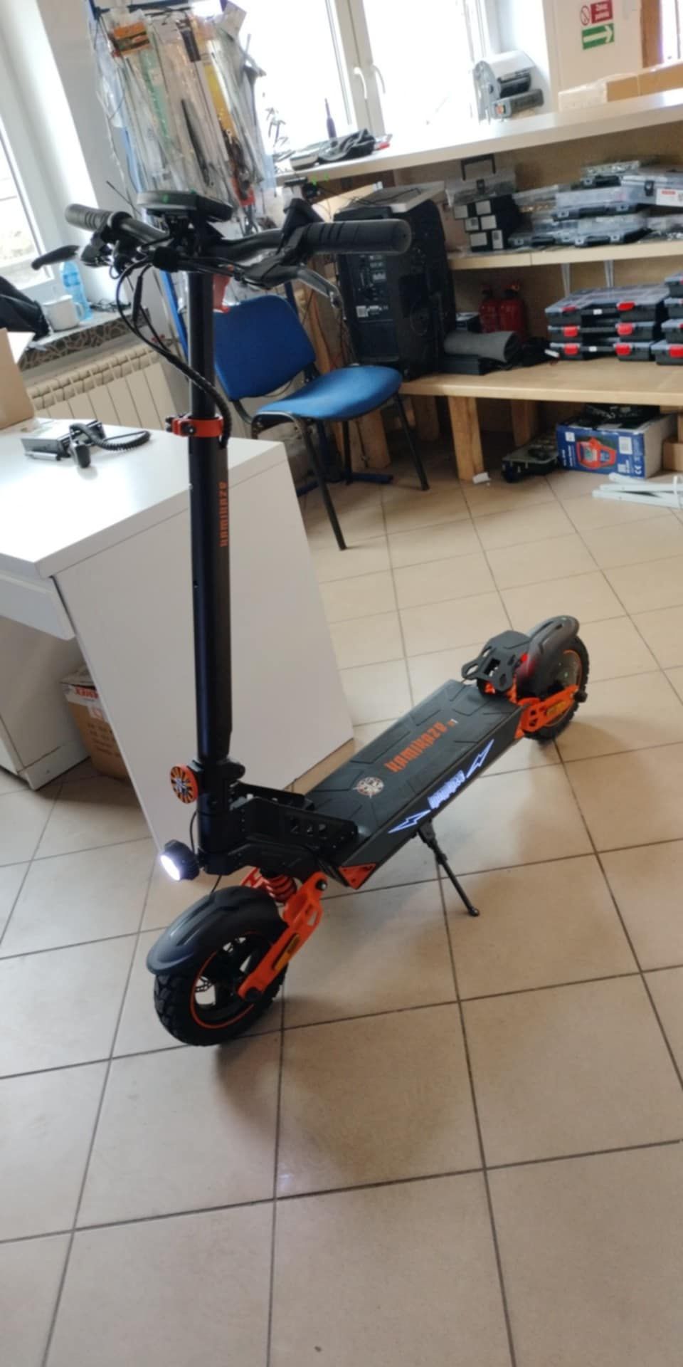 Hulajnogi elektryczne kamikaze K1 plus i max  . Rabel i inne