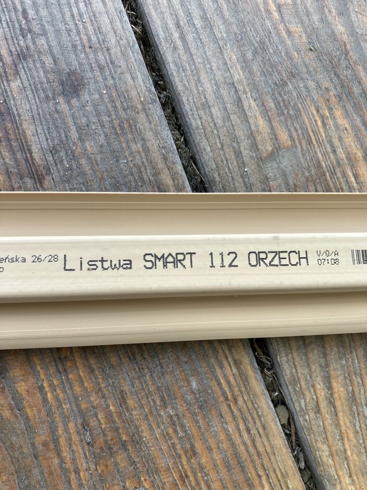 Listwa przypodłogowa Vox smart 112 Orzech