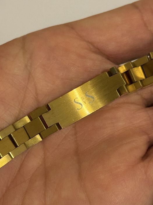 Pulseira em aço S.by.S