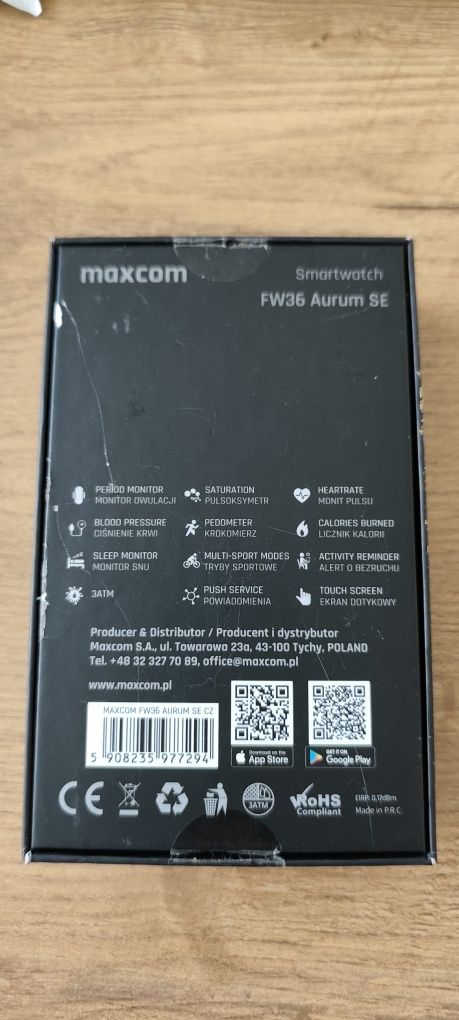 SmartWatch Maxcom Aurum SE FW36