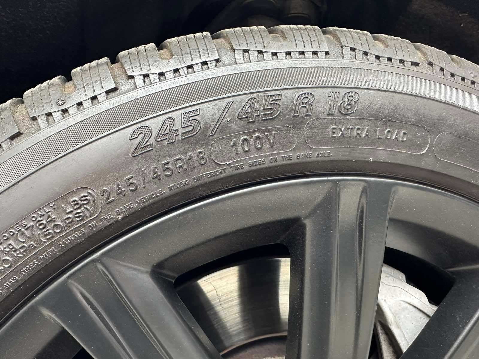 Зимові шини Michelin 245/45/R18 - 245-45-18 - На 1-2 сезони вистачить.