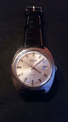 Zegarek Lanco Automat Vintage 36 mm bk.