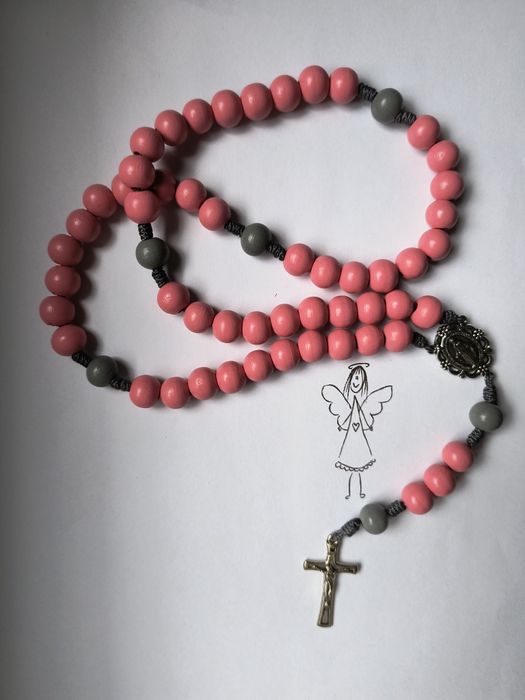 Różaniec / 10 mm / handmade