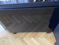 Ikea besta front selsviken czarny polysk