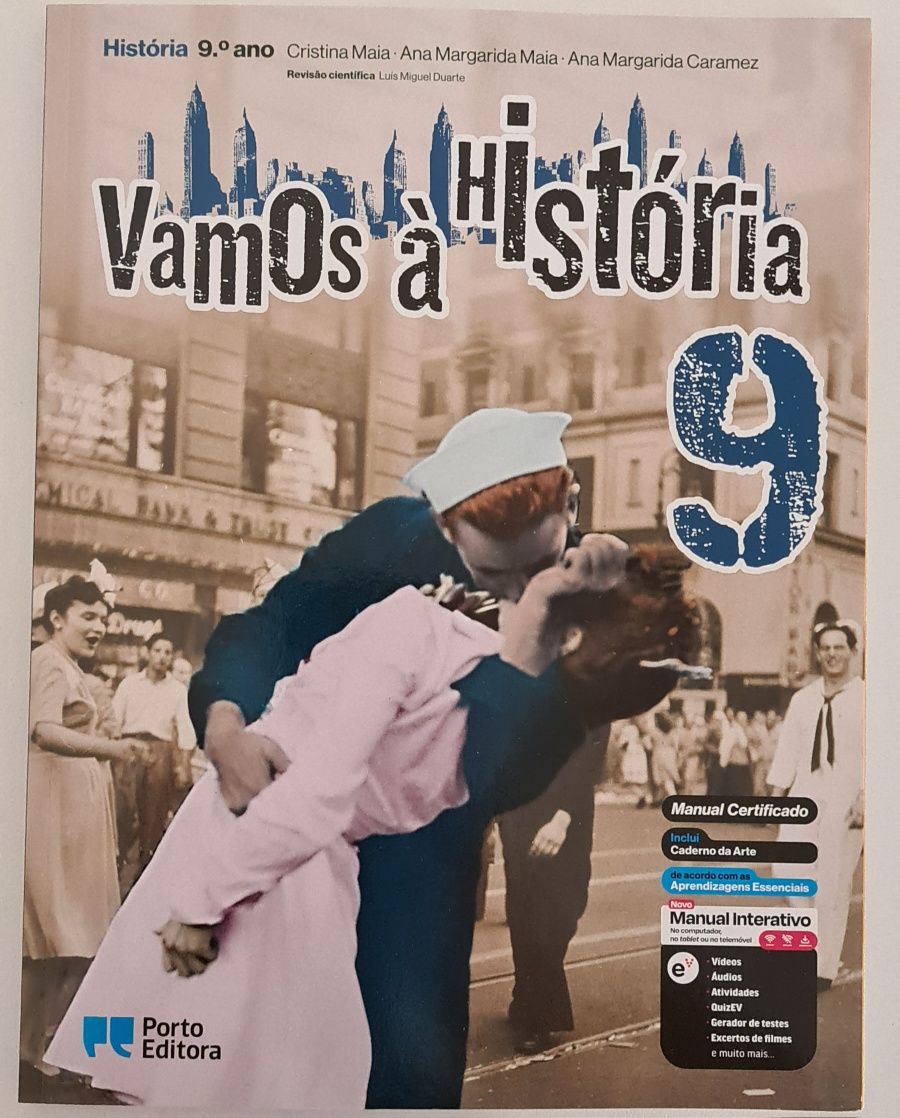 Manual de História 9. Ano. Viva à História.  Novo.