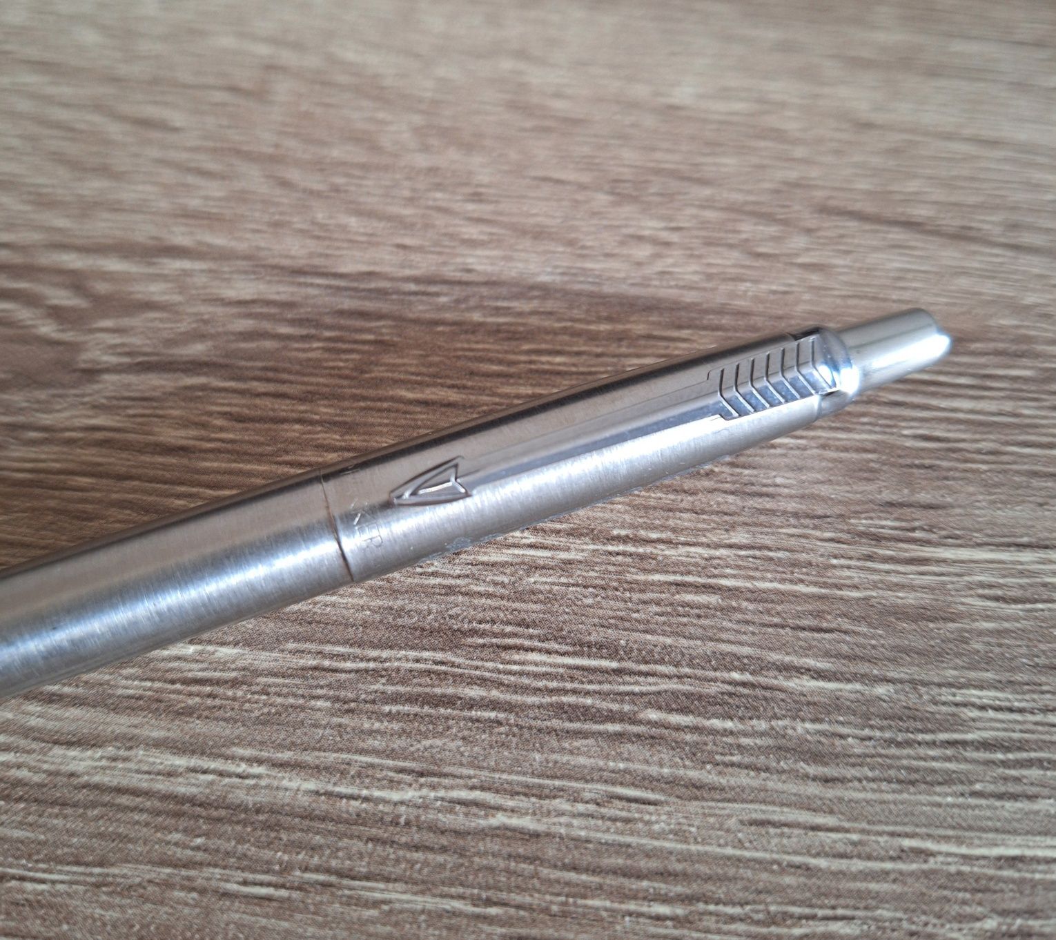 ручка шариковая  parker нержавеющая сталь Паркер с логотипом Оболонь