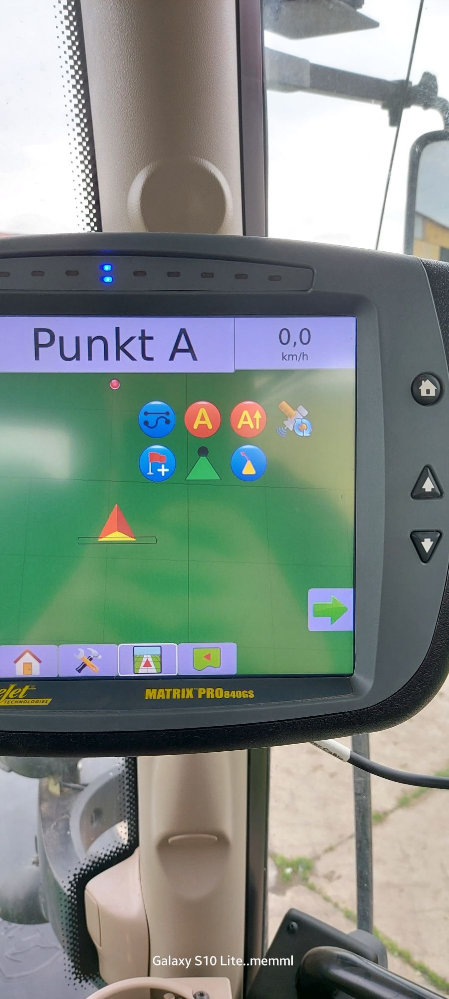 Nawigacja satelitarna rolnicza GPS TEEJET MATRIX PRO 840GS