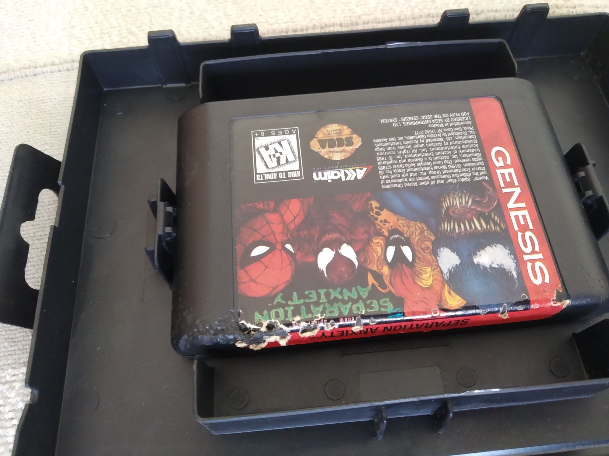 Venon-Spider Man: Separation Anxiety (Megadrive)