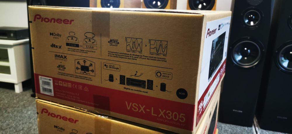 Amplituner Pioneer Vsx-Lx305 M2 Nowy 8K Tidal Spotify Wifi Okazja Nowy