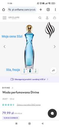 Woda perfumowana Divine Oriflame