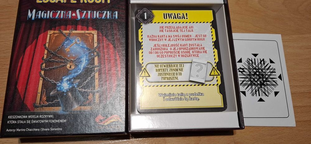 Gra foxgames escape room magiczna sztuczka