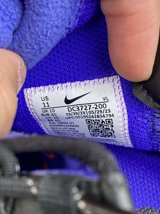 Кросівки nike zoom winflo 8 shield 45/29 см