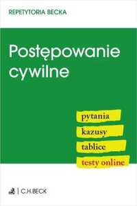 Postępowanie cywilne. Pytania. Kazusy. Tablice... - praca zbiorowa