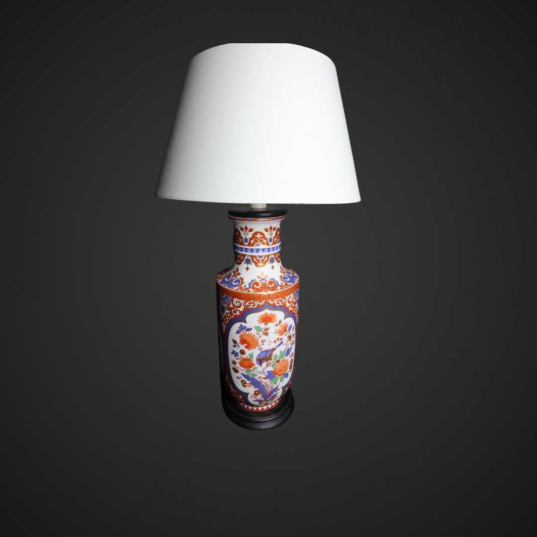 Porcelanowa lampa KAISER w stylu IMARI b41/040731