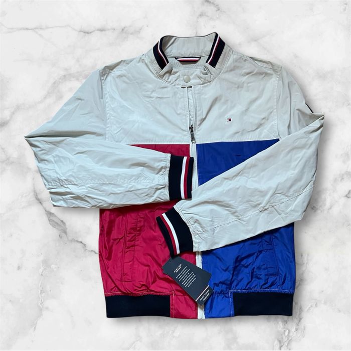 -40% S 44 Tommy Hilfiger вітровка ветровка куртка бомбер хилфигер