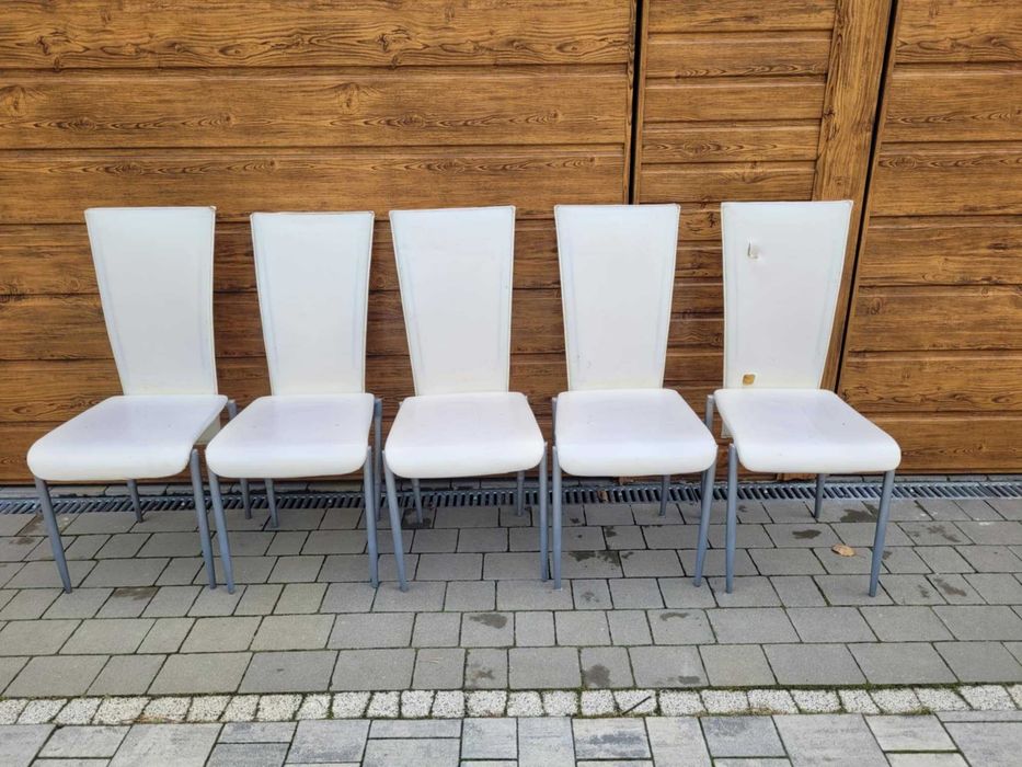 Krzesła 5 sztuk kuchenne lub jako pokojowej DOWÓZ DO 20 KM. GRATIS !!!