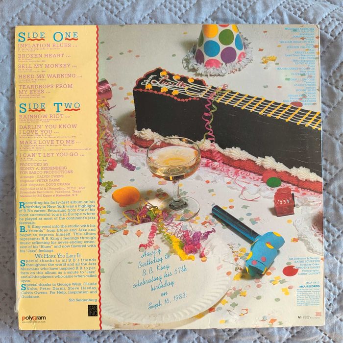 2 discos vinil - B.B. King "Blues Jazz" + Tom Jones "Help Yourself"