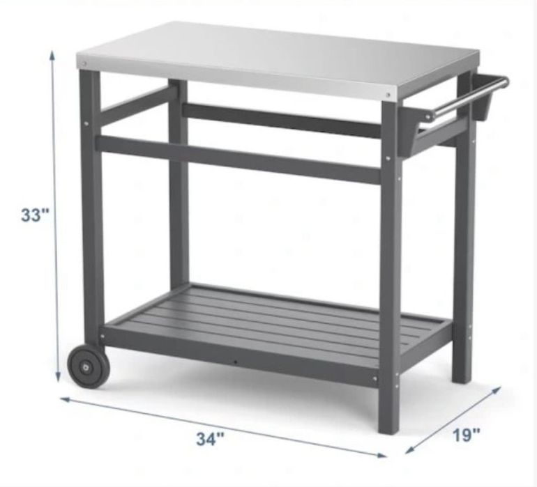 Ruchomy wózek kuchenny