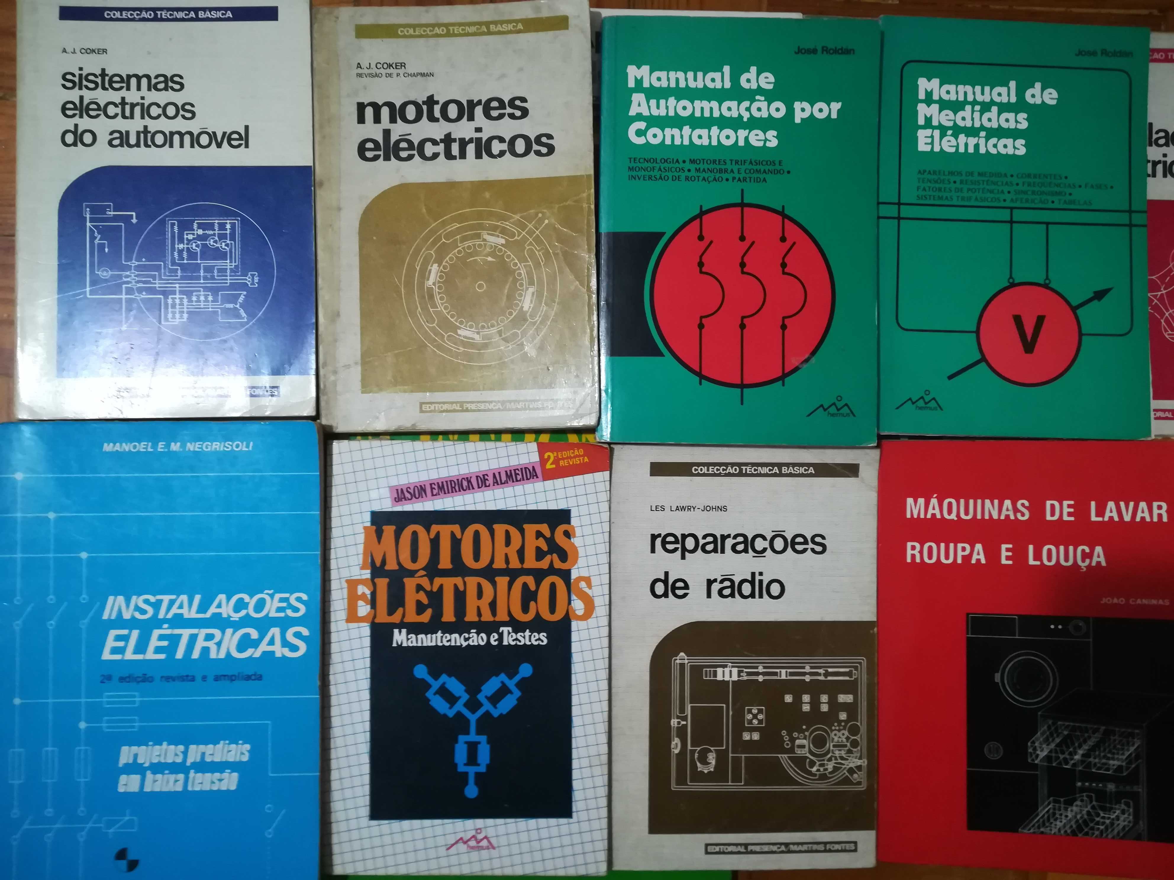 Livros de eletricidade e electronica
